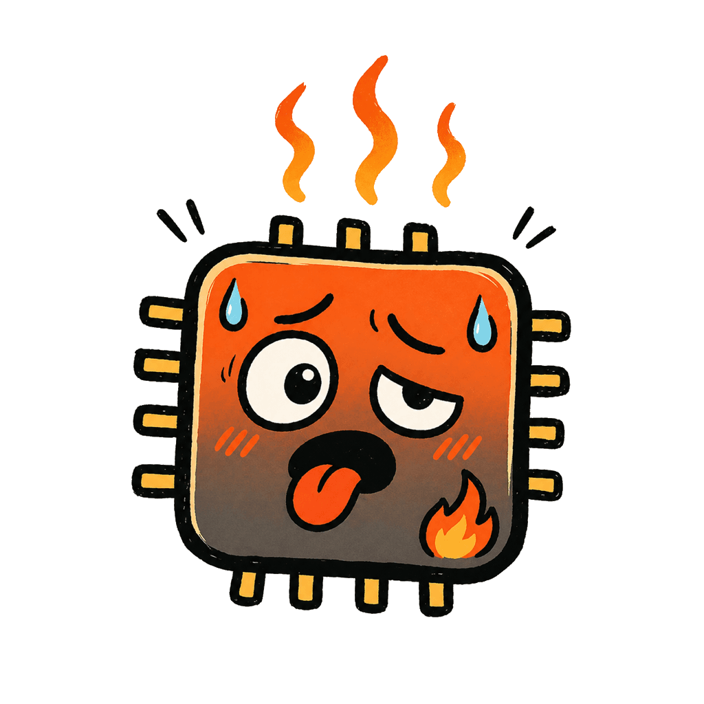 SizzleAir comic chip logo